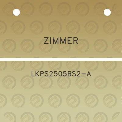 zimmer-lkps2505bs2-a