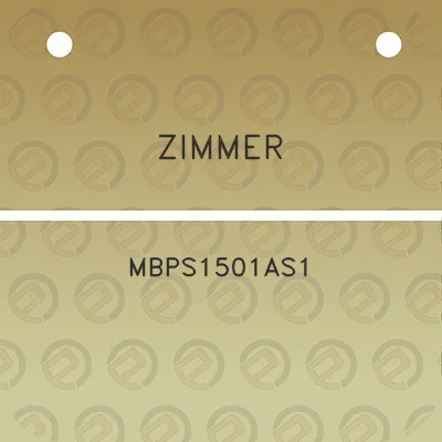 zimmer-mbps1501as1