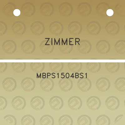 zimmer-mbps1504bs1