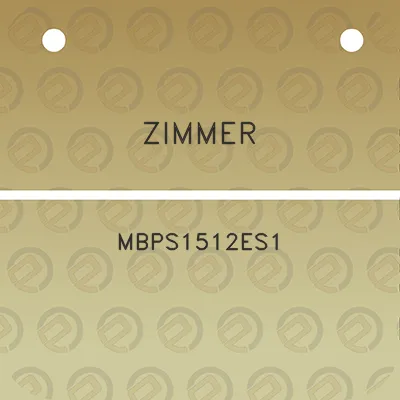 zimmer-mbps1512es1