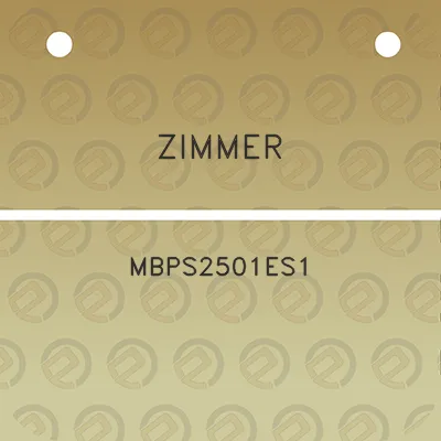 zimmer-mbps2501es1