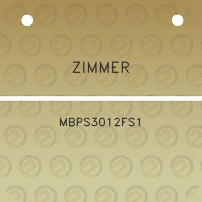 zimmer-mbps3012fs1