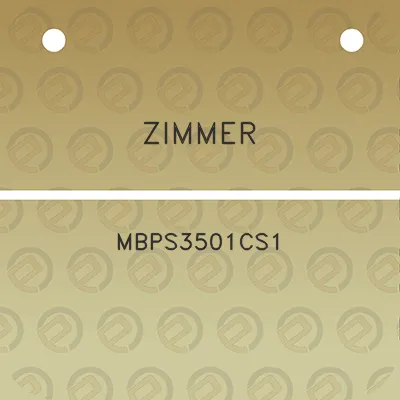 zimmer-mbps3501cs1