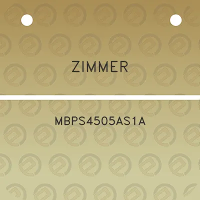 zimmer-mbps4505as1a