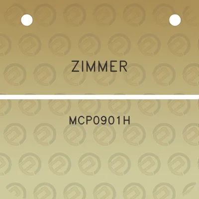 zimmer-mcp0901h