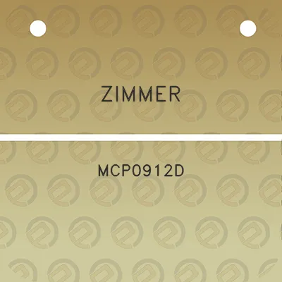 zimmer-mcp0912d