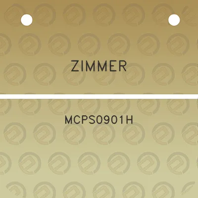 zimmer-mcps0901h