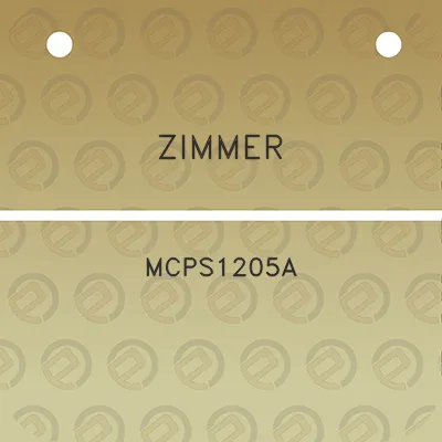 zimmer-mcps1205a