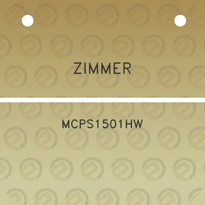 zimmer-mcps1501hw