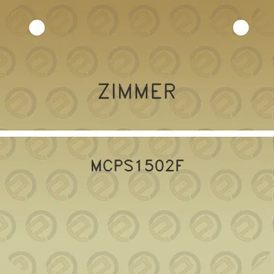 zimmer-mcps1502f