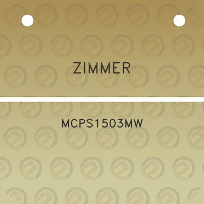 zimmer-mcps1503mw