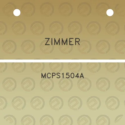 zimmer-mcps1504a