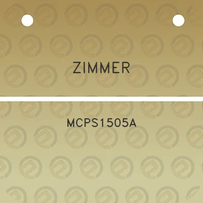 zimmer-mcps1505a