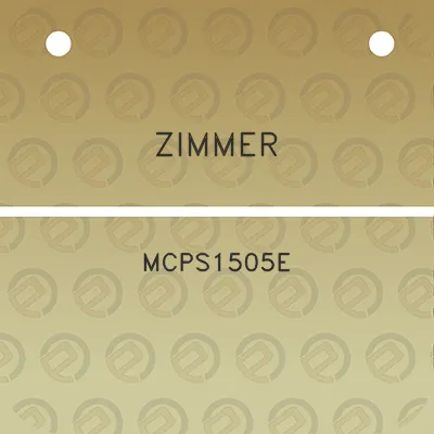 zimmer-mcps1505e