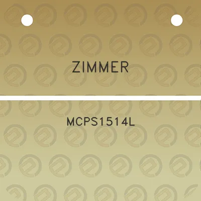 zimmer-mcps1514l