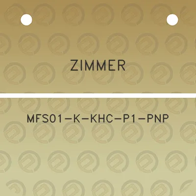 zimmer-mfs01-k-khc-p1-pnp