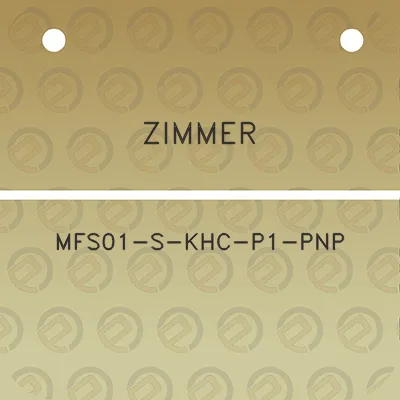 zimmer-mfs01-s-khc-p1-pnp