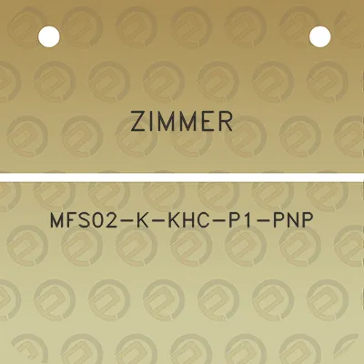 zimmer-mfs02-k-khc-p1-pnp