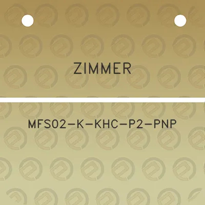 zimmer-mfs02-k-khc-p2-pnp