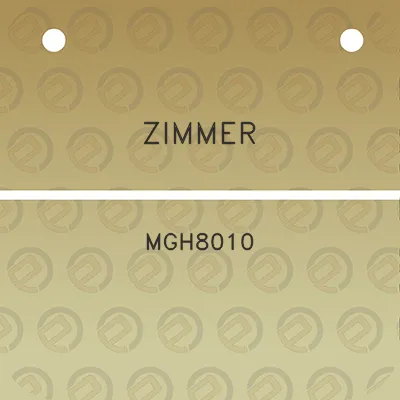 zimmer-mgh8010