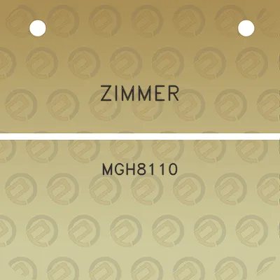 zimmer-mgh8110