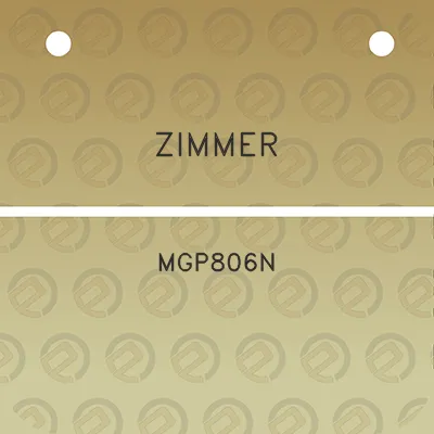 zimmer-mgp806n