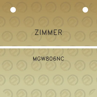 zimmer-mgw806nc