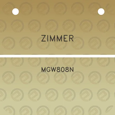 zimmer-mgw808n