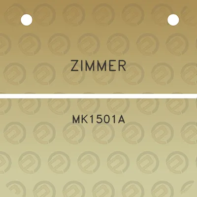 zimmer-mk1501a