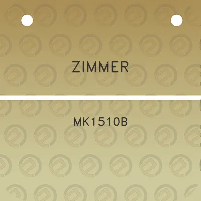 zimmer-mk1510b