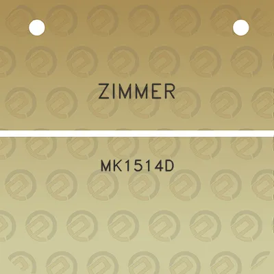 zimmer-mk1514d