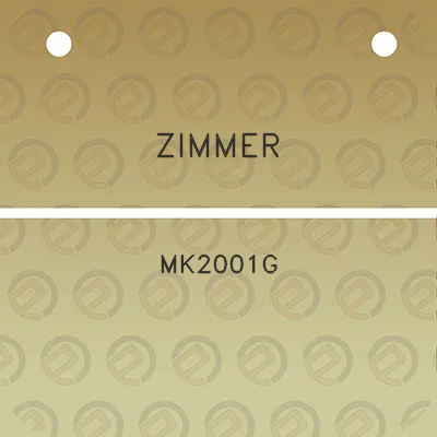 zimmer-mk2001g