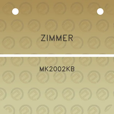 zimmer-mk2002kb