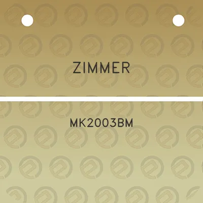 zimmer-mk2003bm