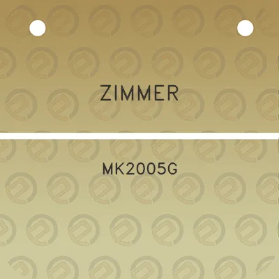 zimmer-mk2005g