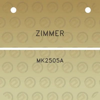 zimmer-mk2505a