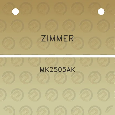 zimmer-mk2505ak