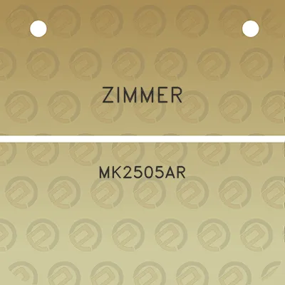 zimmer-mk2505ar