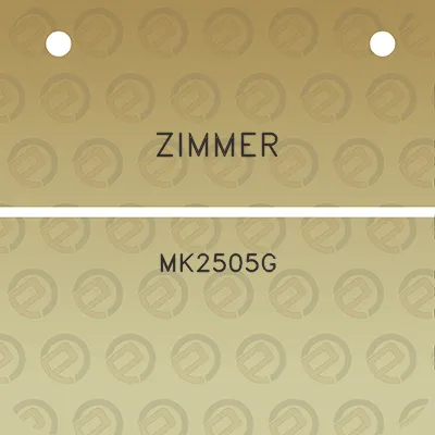 zimmer-mk2505g