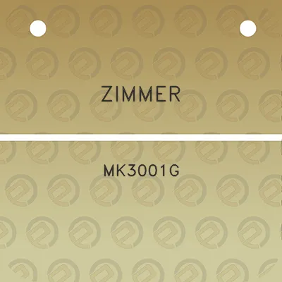 zimmer-mk3001g