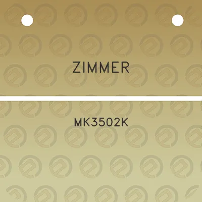 zimmer-mk3502k