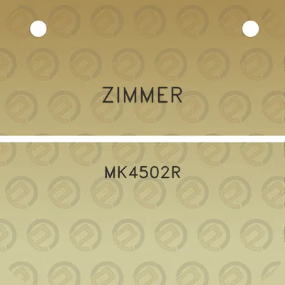 zimmer-mk4502r