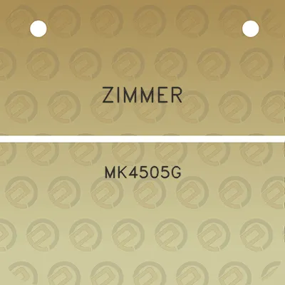 zimmer-mk4505g