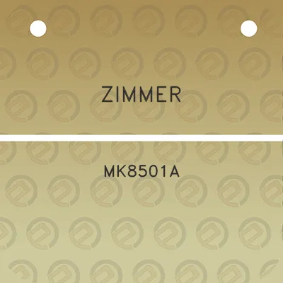 zimmer-mk8501a