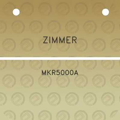 zimmer-mkr5000a