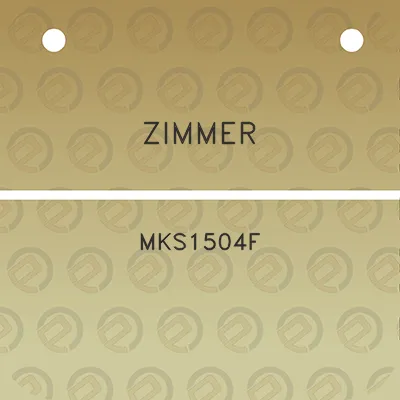 zimmer-mks1504f