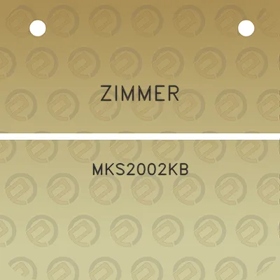 zimmer-mks2002kb