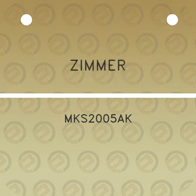 zimmer-mks2005ak