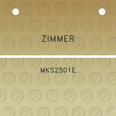 zimmer-mks2501e