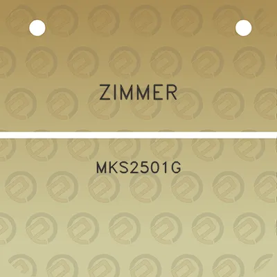 zimmer-mks2501g